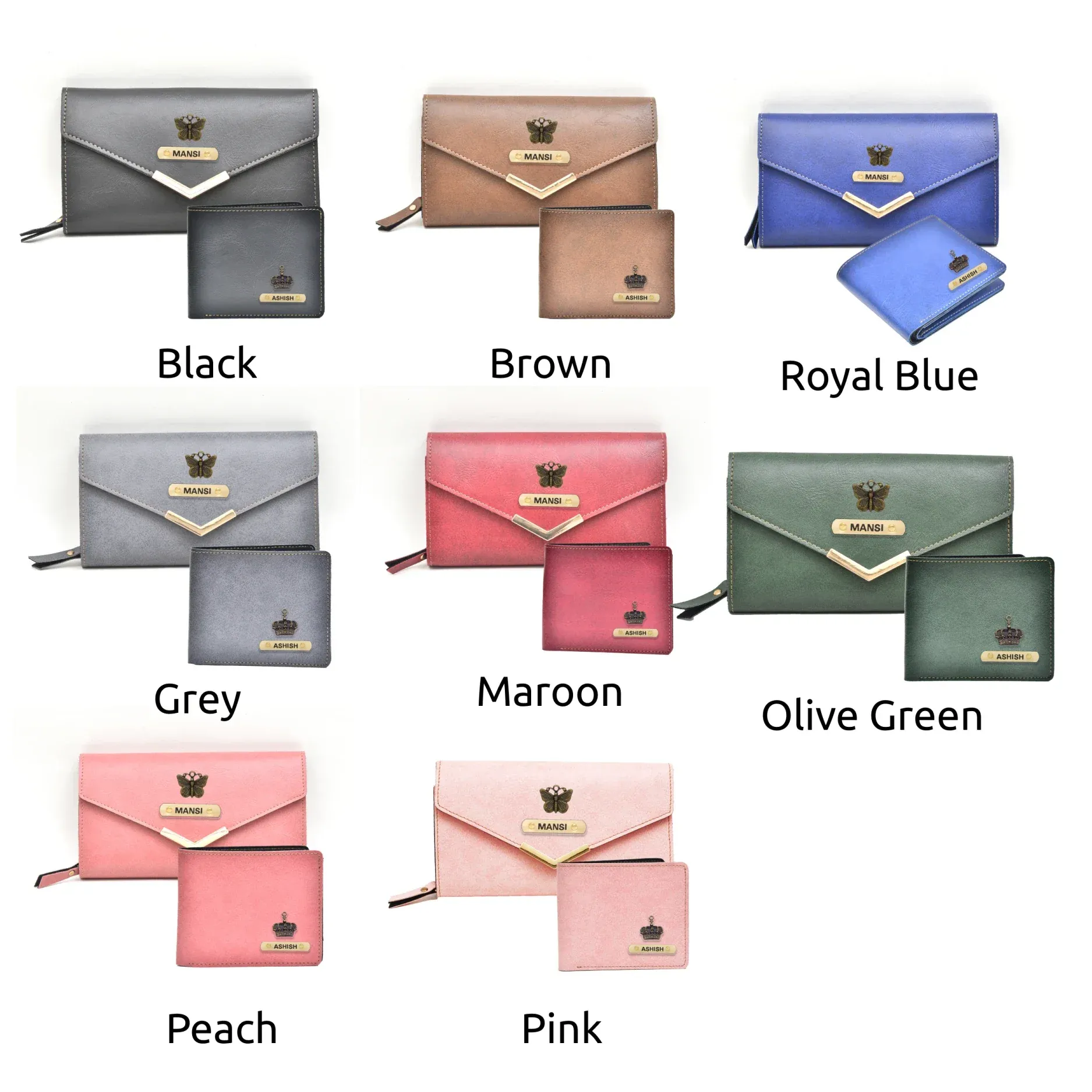 Classy Lady Wallet   Classy Men's Wallet | Couple Gifts - Maroon