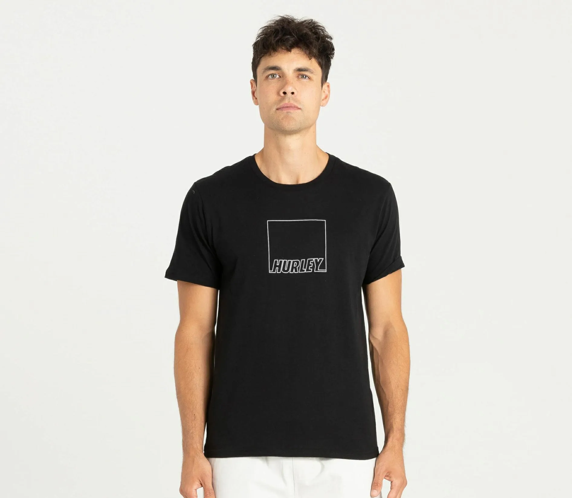 Everyday Washed Fastlane Box Hurley Mens T Shirt