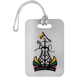 Lietuva 100 Restored - Luggage Bag Tag