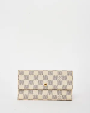 Louis Vuitton Damier Azur Coated Canvas Bifold Flap Wallet