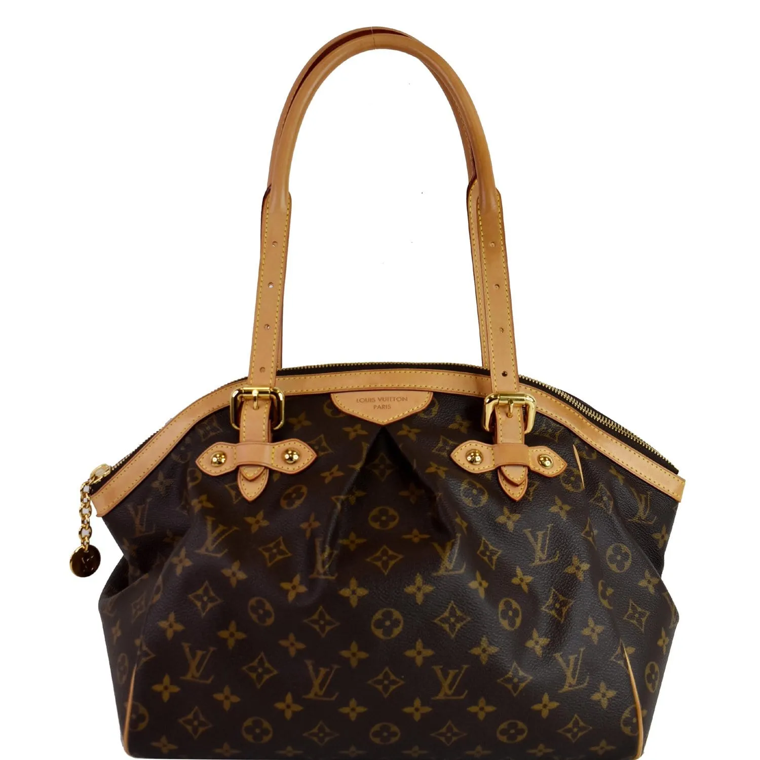 LOUIS VUITTON  Tivoli GM Monogram Canvas Shoulder Bag Brown