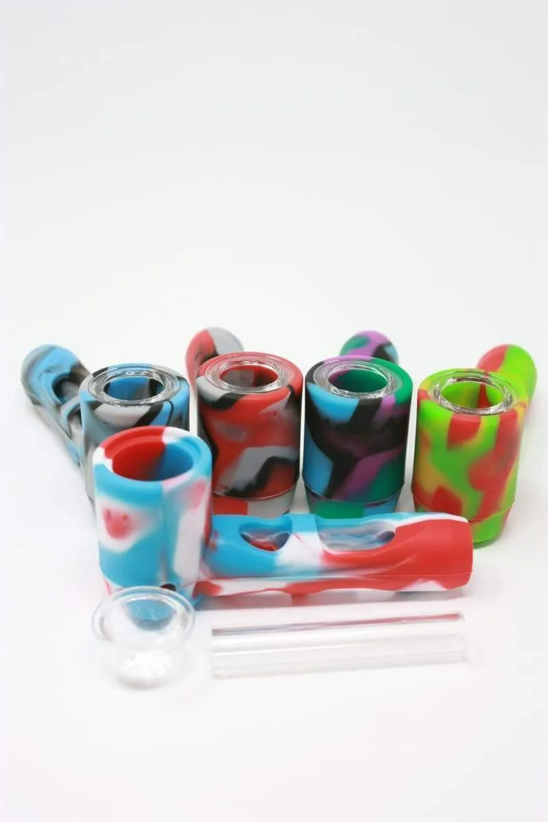 Titan Silicone Glass Spoon
