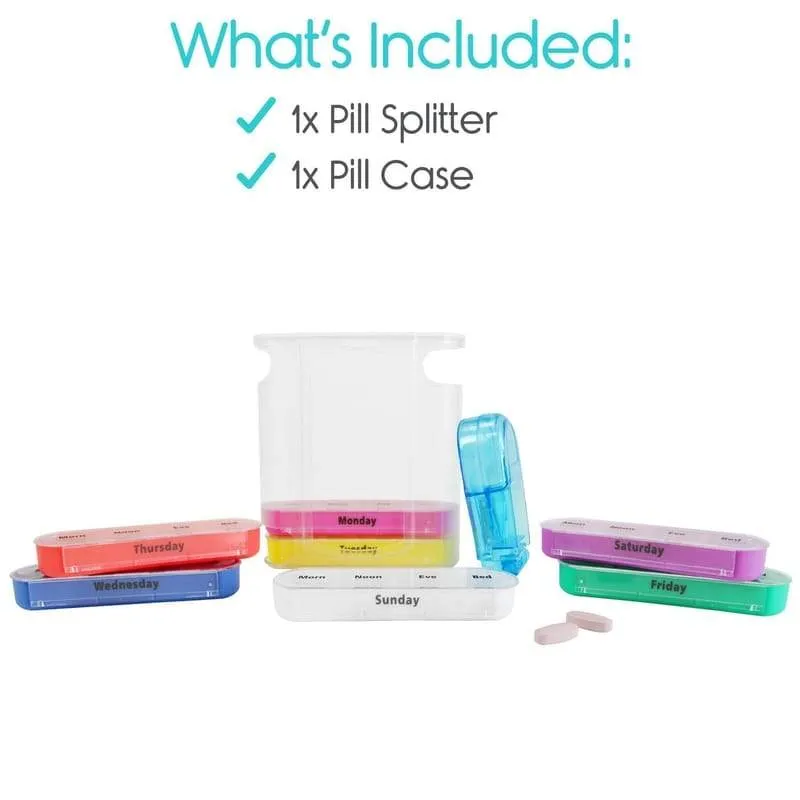Vive Stackable Pill Organizer